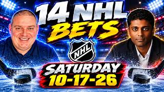 Saturday NHL Rundown Picks - 10/17/26 l Craig Trapp & Indiana Cowboy NHL Betting Picks & Predictions