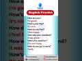 Daily Life English Speaking Practice #englishforbeginners #shortsyoutube
