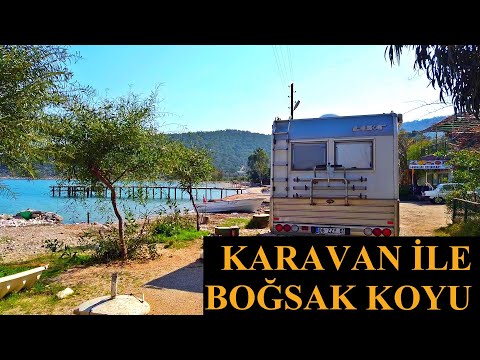 Karavan İle Boğsak Koyu - Akdeniz'in Saklı Cenneti / Karavan Hayatı