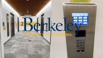 Nice ThyssenKrupp AGILE Destination Dispatch Elevators @ Way West bldg. - UCB in Berkeley, CA.