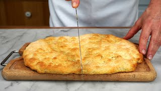 Schiacciata Istantanea Morbida all’olio  La farai tutti i giorni !!  Instant Focaccia With Oil