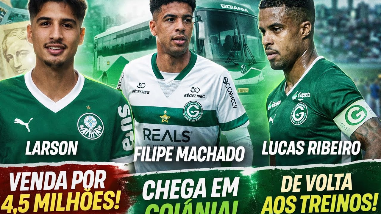 4,5 milhões devem chegar, ￼Lucas Ribeiro de volta aos treinos,Filipe Machado na área!