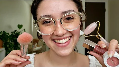 ASMR Friend Pampers You  Tingly Spa & Makeup (Laye...