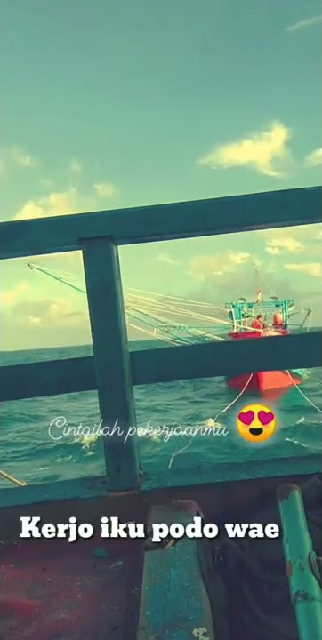 Keren !! Story WA Kapal Cumi Tegal