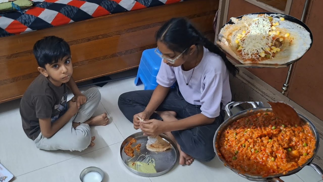 અચાનક બન્યો માસીને ત્યાં જમવાનો પ્લાન || બનાવ્યા ઘરે મેસુર ઢોસા || #newvlog 