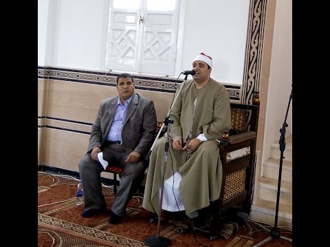 أمسية اذاعية رائعة الشيخ أحمد أبوفيوض مع المذيع مسعد الجوهرى من بيبان كوم حمادة بحيرة قناة القيعى