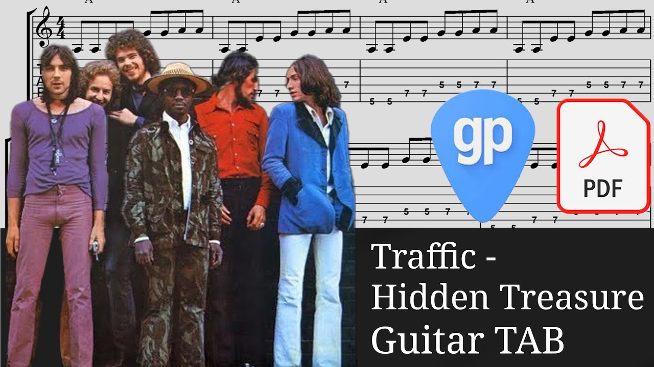Traffic -Hidden Treasure Guitar Tabs [TABS]