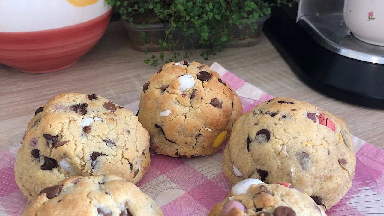 Mini Eggs NYC Style Cookies Recipe