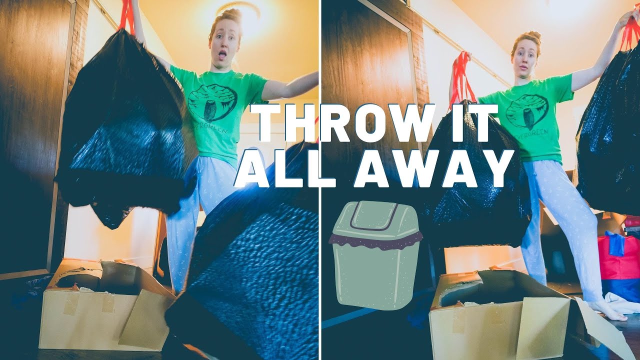 You Won't Believe How Much I Had To Throw Out Messy House Clean Up