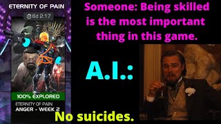 Rank3 C.G.R. solos The Overseer without suicides. E.O.P.. Anger-week 2. Marvel Contest Of Champions.