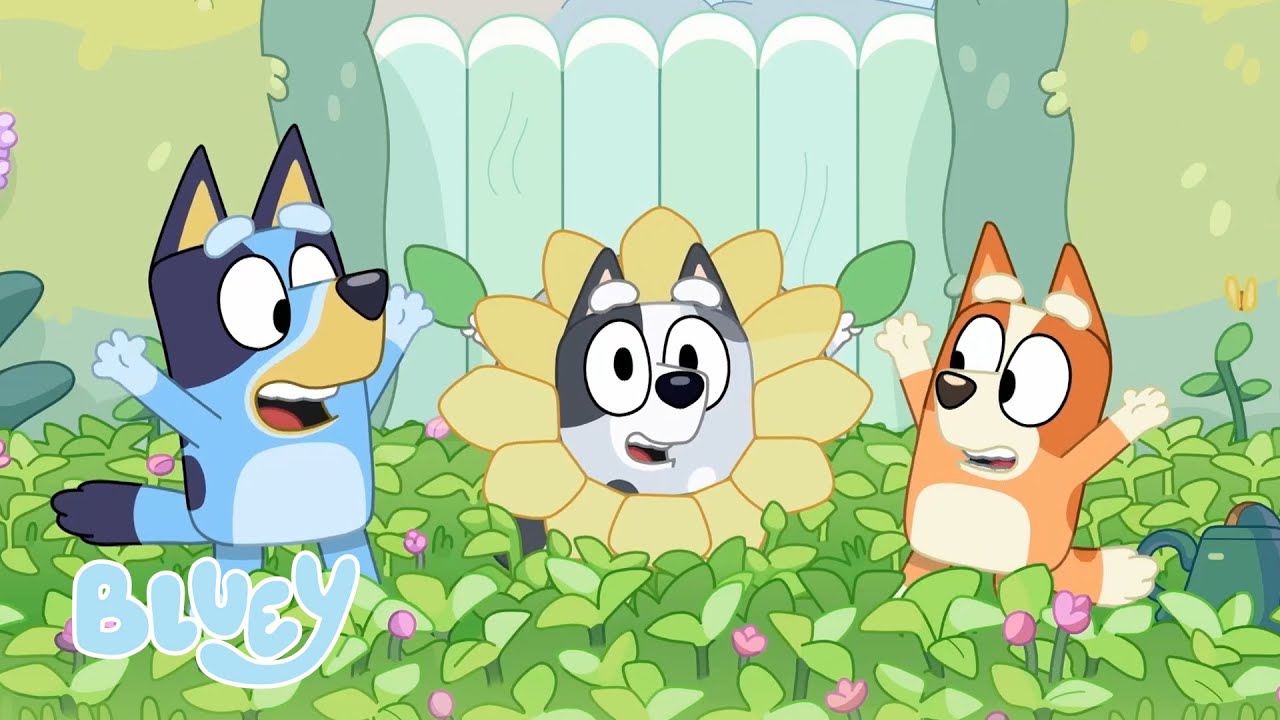 Bluey Spaß mit den Blumenmädchen 🌸 | Bluey - Deutsch Offizieller Kanal