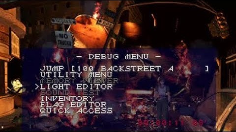 How To Access Debug Menu in Resident Evil 2 (SOURCENEXT)