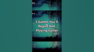 3 Games You’ll Regret Not Playing Earlier #gamerecommendation #gaming #games #fypgaming