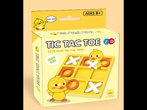 Super tiny mini  board game,Mini tic tac toe board game #071ABC