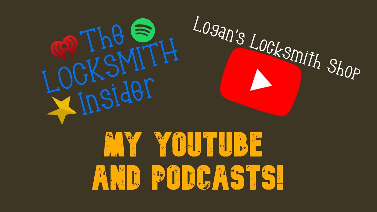 About the Logan's Locksmith Shop YouTube and Podcasts