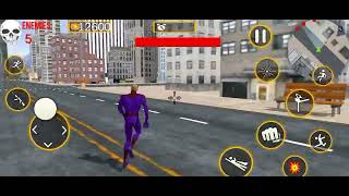 Miami Spider Robot Hero - Real Gangster Game 🤯Mission - 11🤯 screenshot 5