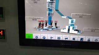 1700mm 3 layer blown film machine (abc screw cross arrangement)