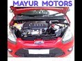 Ford Figo engine fan belt noise how to install replace fan belt alternator&AC Ford Figo Fiesta hind