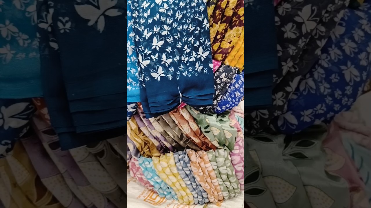 Saree for daily wear only 85-₹ only. Wholesale Saree Surat | Saree Market Surat | Wholesale Saree