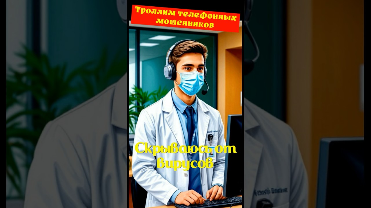 Умиточка. Скрываюсь от вирусов. Телефонное мошенничество  