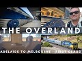 Adelaide to Melbourne on Australia’s OLDEST FIRST CLASS Train - The Overland!