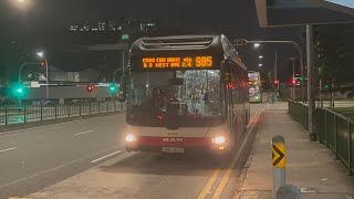 SMRT Buses MAN NL323F A22 (Batch 2) SMB1407P on Service 985
