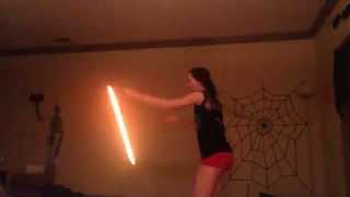 Long String Flow Wand Practice 5/10/14