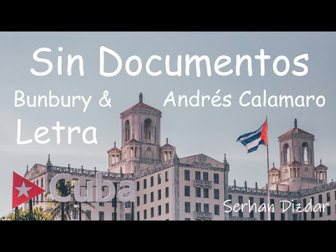 Bunbury & Andrés Calamaro - Sin Documentos (Letra) I ¡Concierto 2014!
