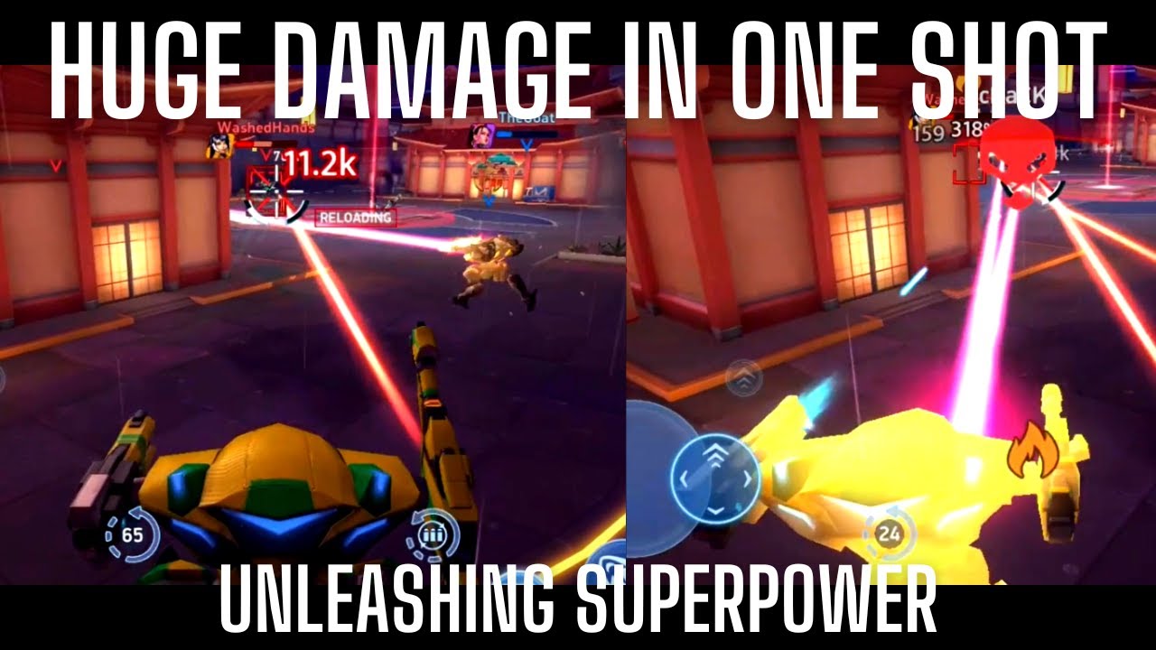 MECH ARENA - Huge Damage In One Shot l Panther With Longarm 10