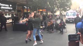 Video thumbnail of "La Rumba - Awesome Band in Melbourne's Bourke St Mall"