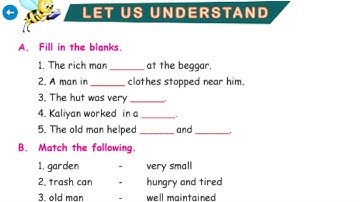 Std 5 English unit 1 The Gift Q/A Book Exercises Term 2 page no78,79.Let us understand,Try your own