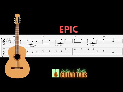 TheFatRat- Epic (no capo) GUITAR TAB