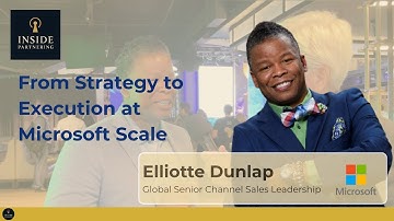 Elliot Dunlap: From Strategy to Execution at Microsoft Scale