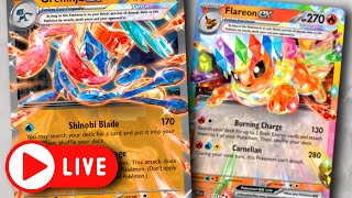 Greninja ex and Flareon Box!