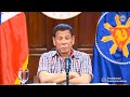 President Duterte addresses the nation | Thursday, April 16