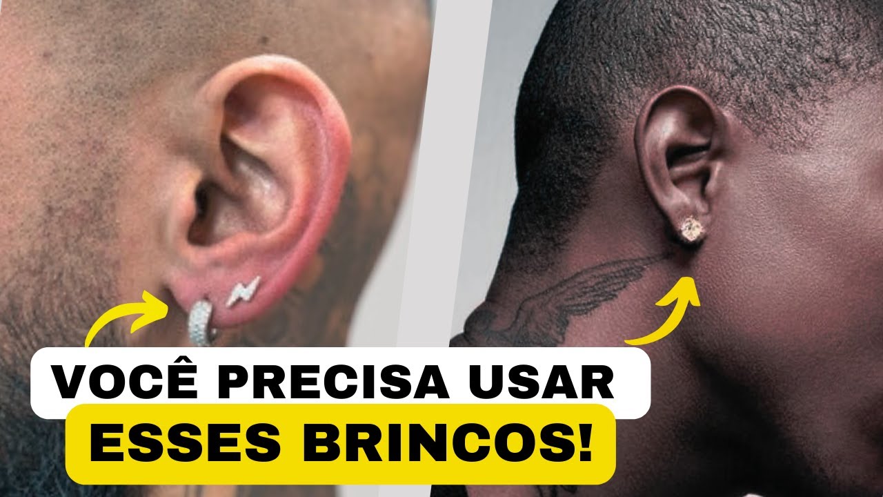 Os melhores brincos masculinos | MODA MASCULINA 2023 - YouTube