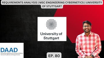 REQUIREMENTS ANALYSIS | MSC ENGINEERING CYBERNETICS | UNIVERSITY OF STUTTGART
