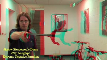Jigsaw Stereoscopic Demo 720p Extreme Negative Parallax