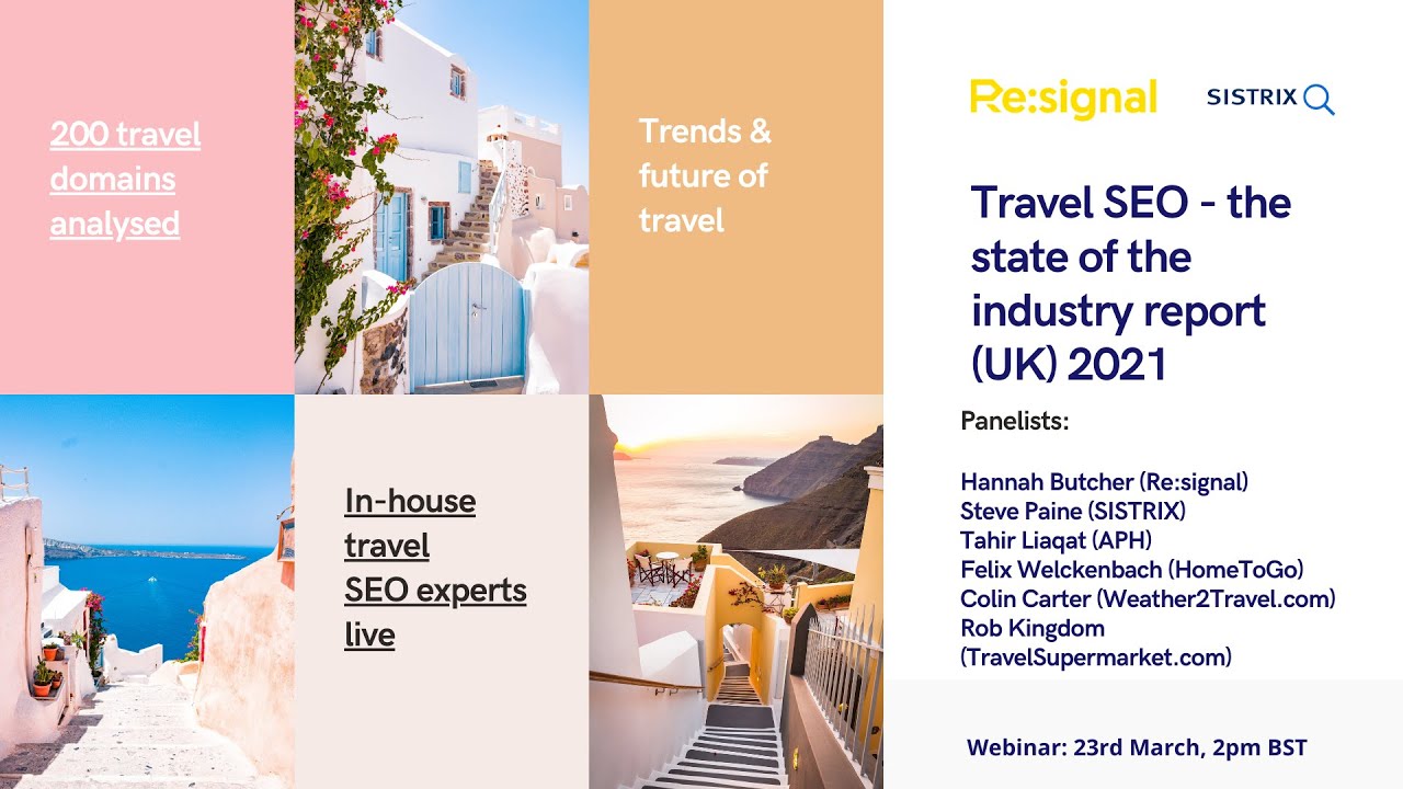 inar Travel SEO the state of the industry report (UK) 2021 YouTube