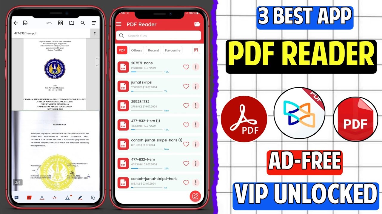 3 Best Free PDF Reader Apps For Android | Ebook Reader Android