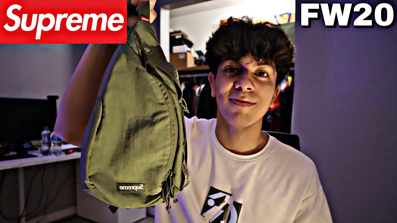 Supreme FW20 Slingbag Review and Try On! EVERYTHING You Need to Know! 