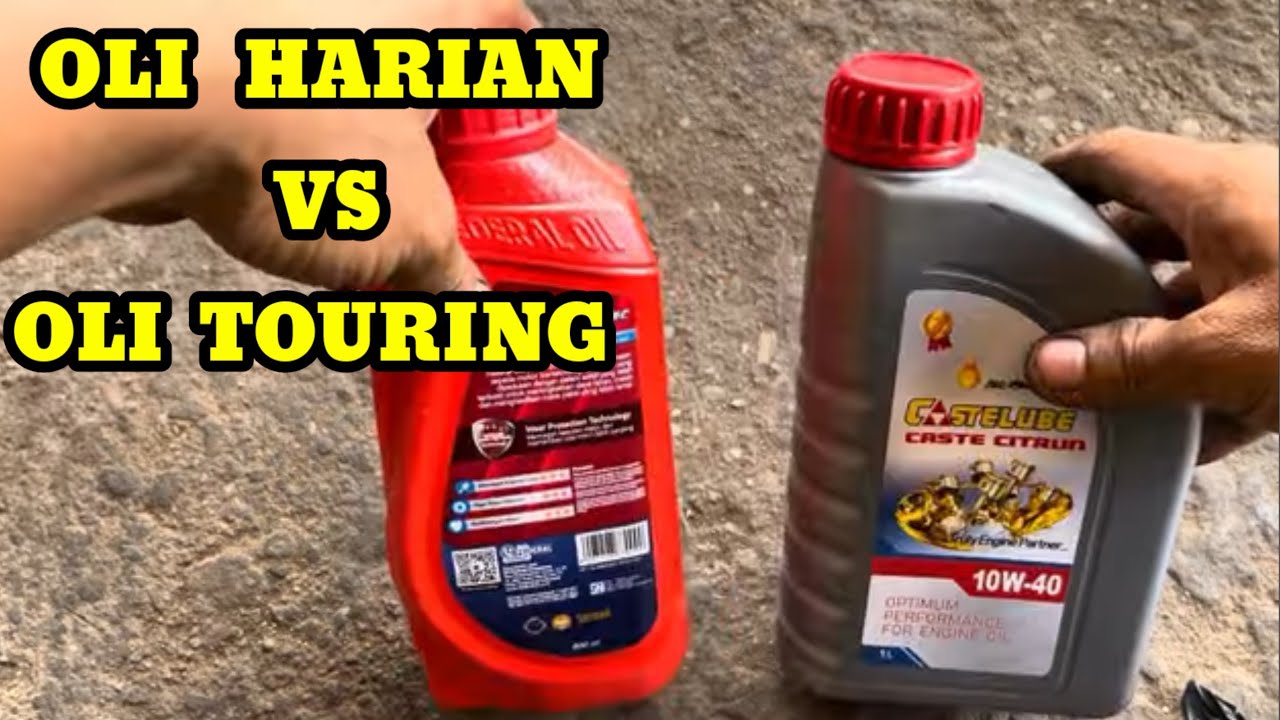 This Cheap Oil on Motorcycle Engine – Big Mistake?|| Banyak yang Salah! Oli biasa vs Oli Bagus