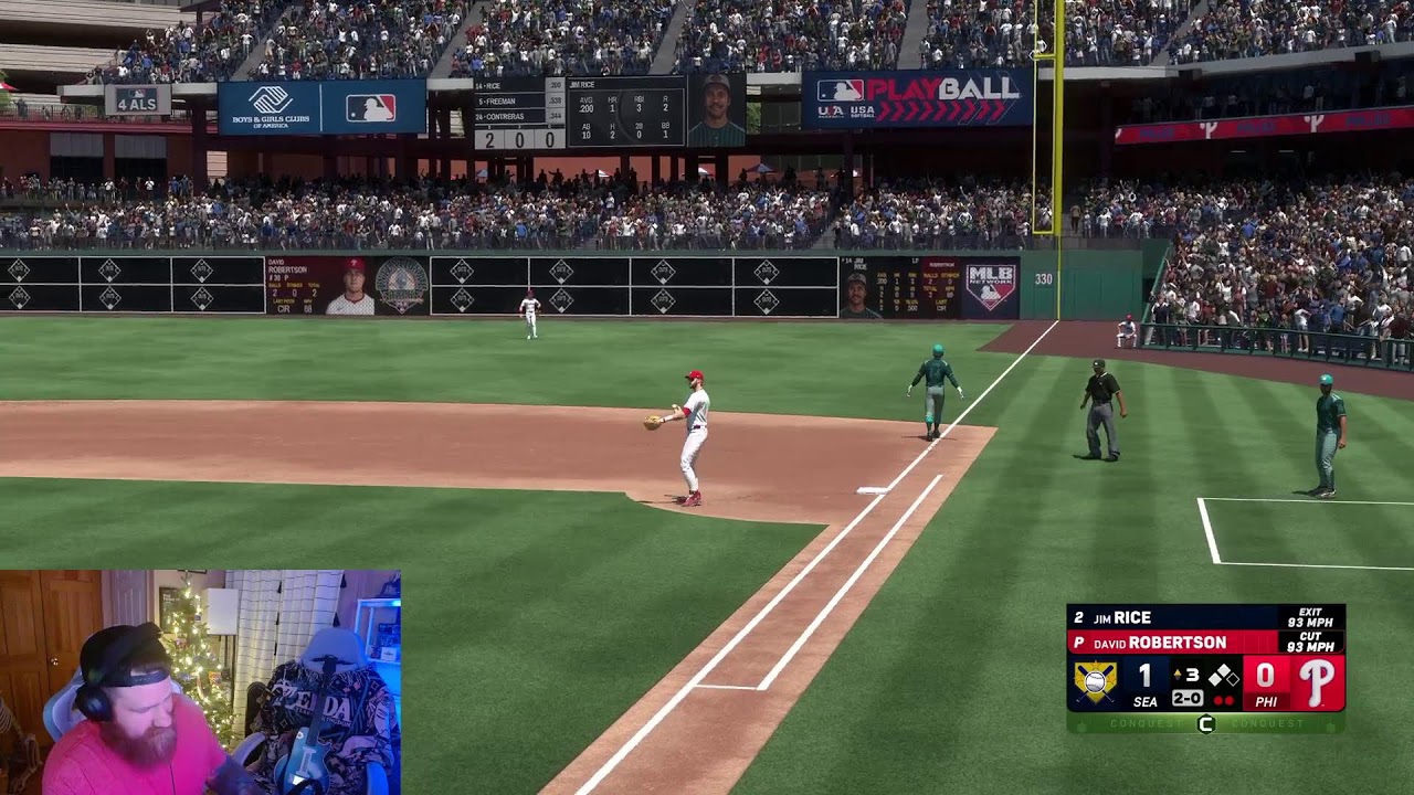 Virtual baseball conquest grind!