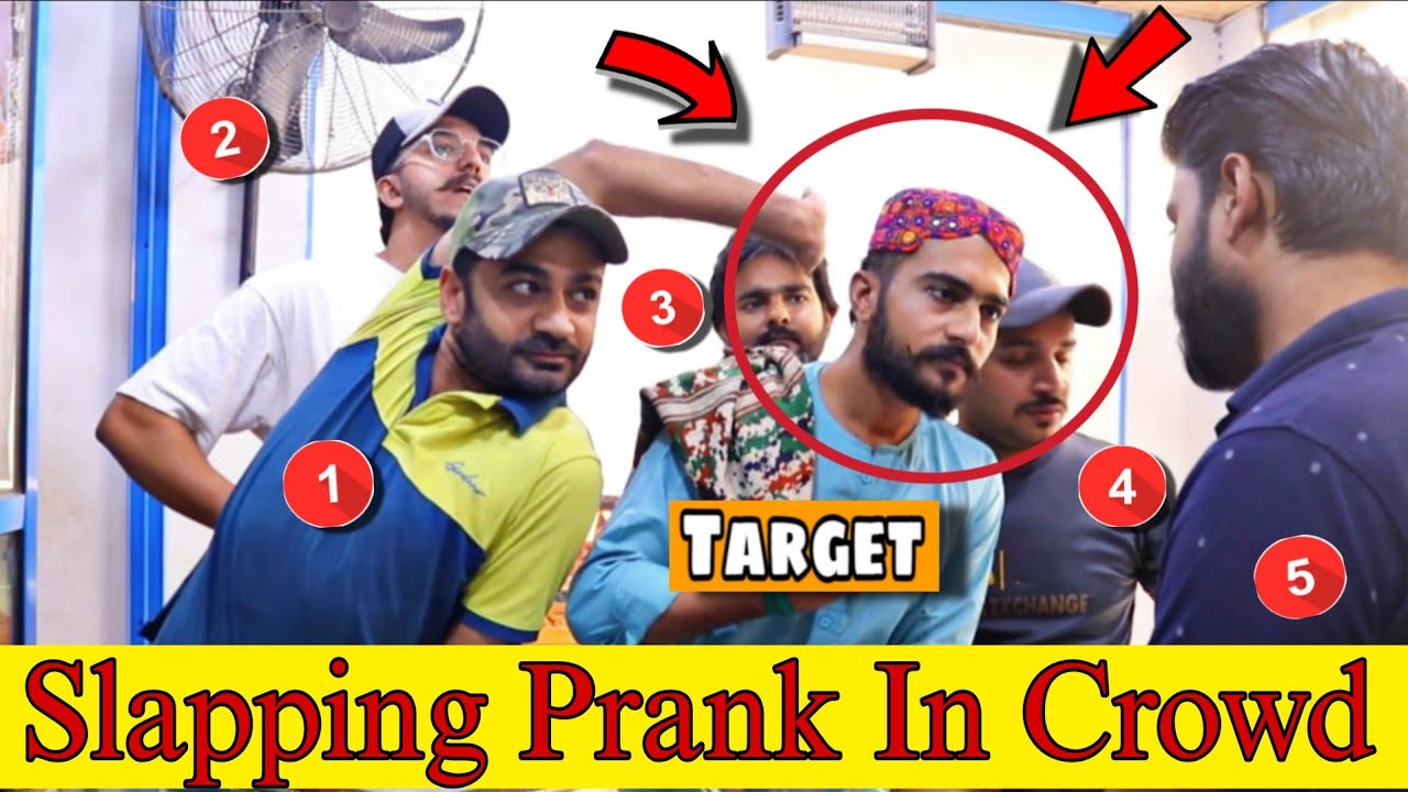 Funny Slapping Prank Went To Far in Crowd | Pranks In Pakistan | OUR ENTERTAINMENT