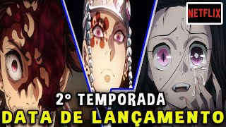 Nova Data De Lançamento - Kimetsu No Yaiba Demon Slayer Season 2 2º Temporada
