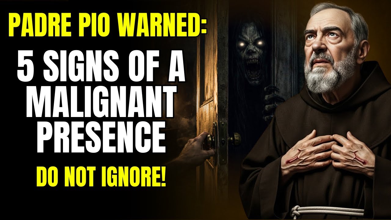 Padre Pio warned: these 5 signs indicate a malignant presence inside the home