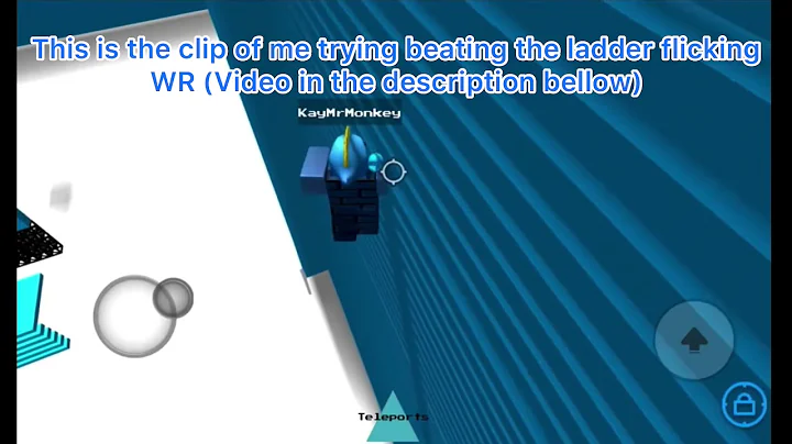 How to ladder flick and wall hop on mobile!