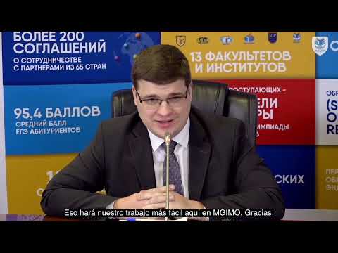 La jornada de puertas abiertas de SGIA MGIMO (los subtítolos y la voz españoles)