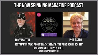Tony Martin Talks about Black Sabbath, The Anno Domini Box Set & What Might Happen Next!