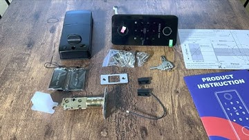 Smart Lock, eagletop Keyless Entry Door Lock with Fingerprint, Door Locks with Keypads, Bluetooth